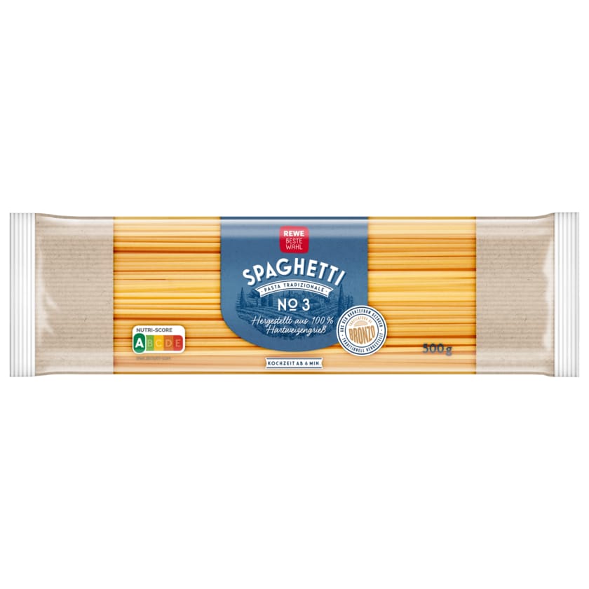 REWE Beste Wahl Spaghetti Nr.3 500g